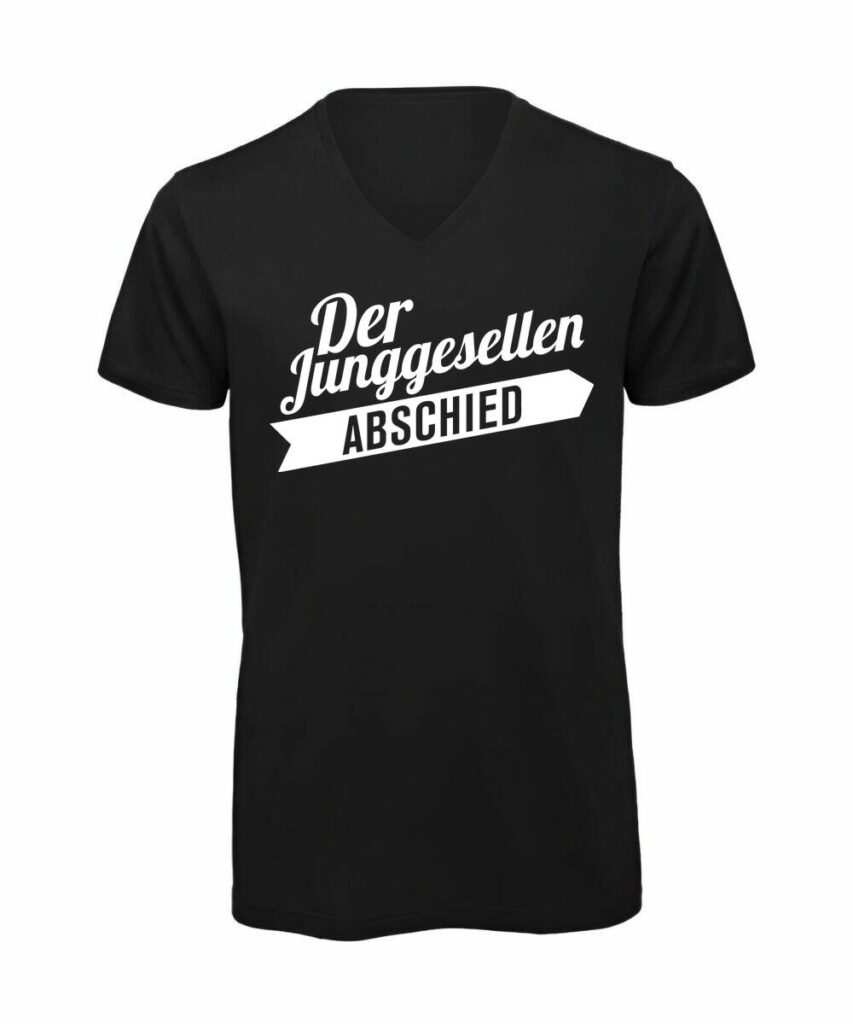 Der Junggesellenabschied - T-Shirt mit V-Ausschnitt