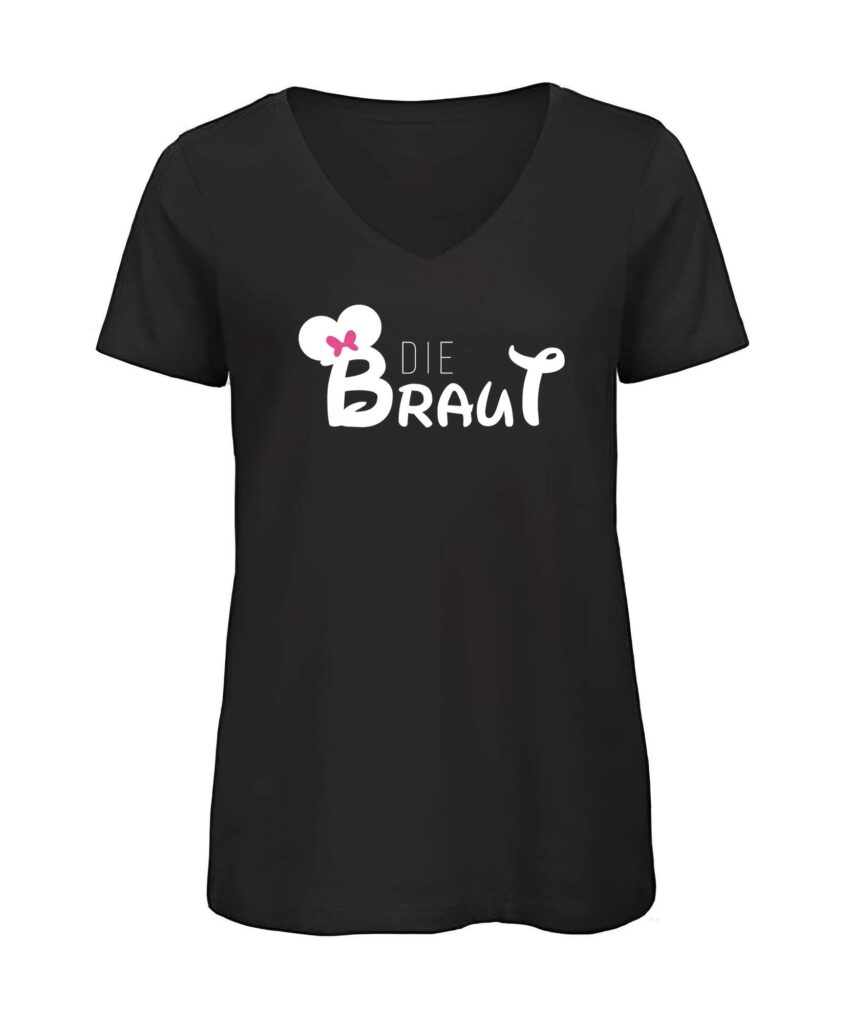 Die Braut Mrs Maus Junggesellinnenabschied Logo - Women´s Inspire V T