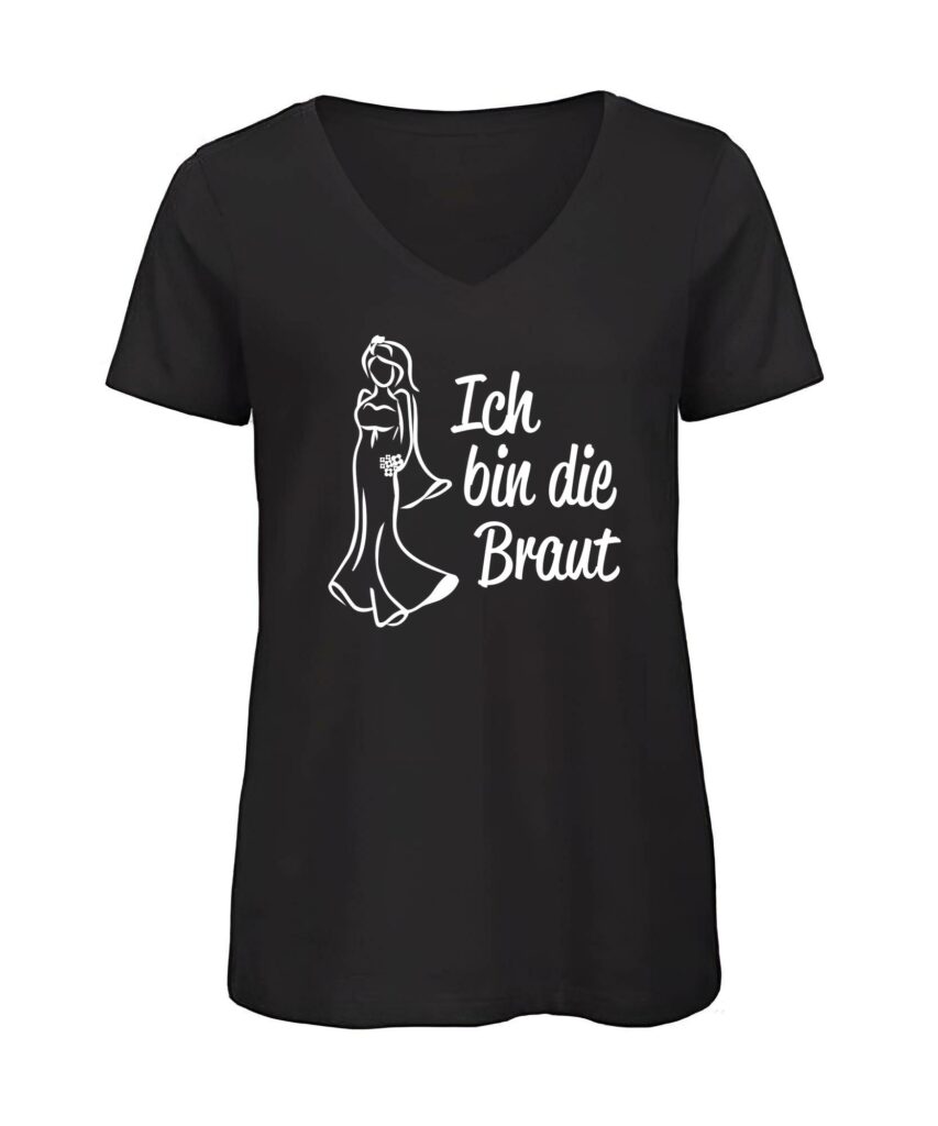 Ich Bin Die Braut Silluehette Junggesellinnenabschied - Women´s Inspire V T