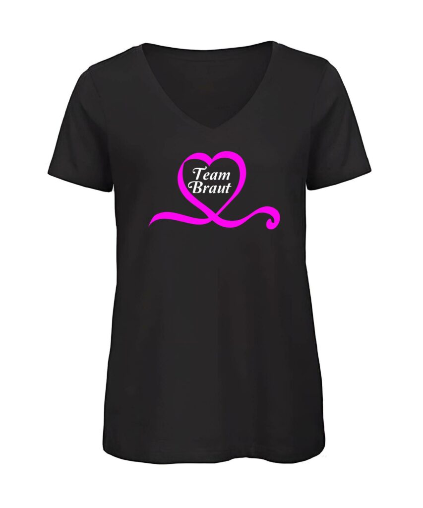 Team Braut Im Herz Junggesellinnenabschied Logo - Women´s Inspire V T