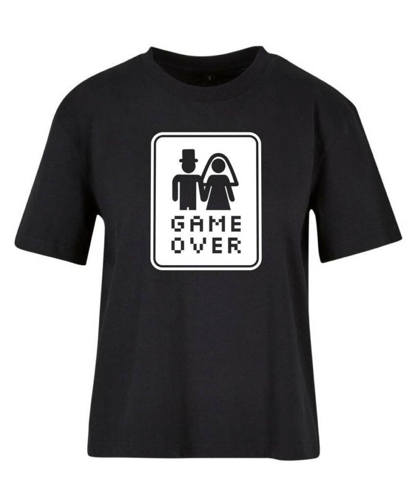 Game Over Pixel Junggesellinnenabschied - Ladies Everyday Tee BY211