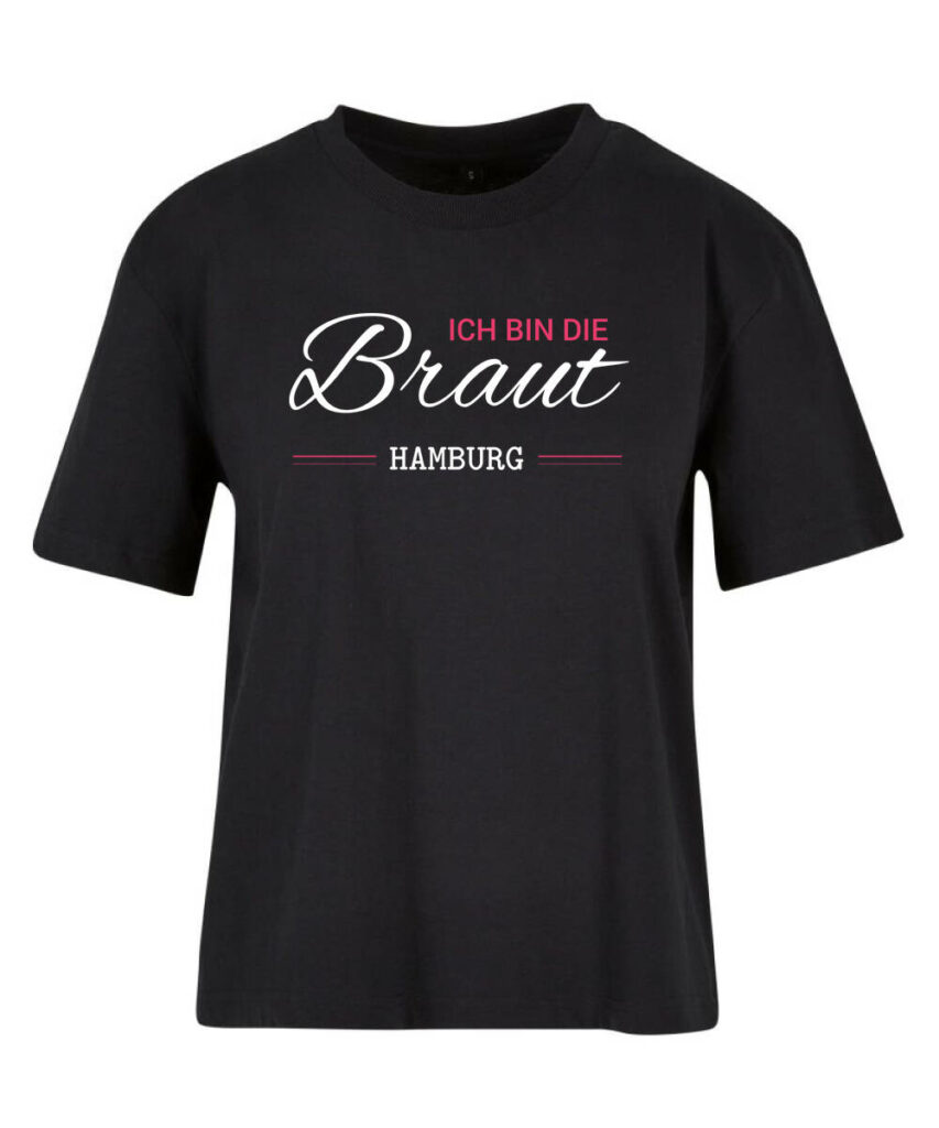 Jga Ich Bin Die Braut Individuell - Ladies Everyday Tee BY211