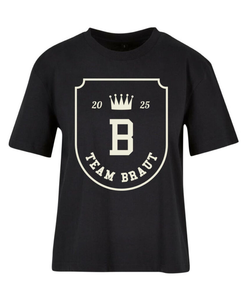 Team Braut College Style Junggesellenabschied - Ladies Everyday Tee BY211