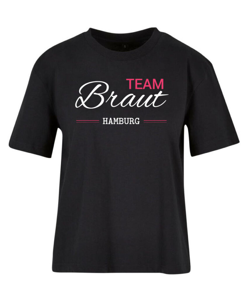 Team Braut Stadt Individuell Jga - Ladies Everyday Tee BY211