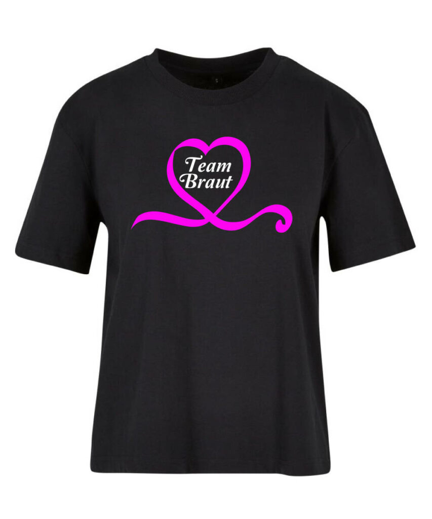 Team Braut Im Herz Junggesellinnenabschied Logo - Ladies Everyday Tee BY211