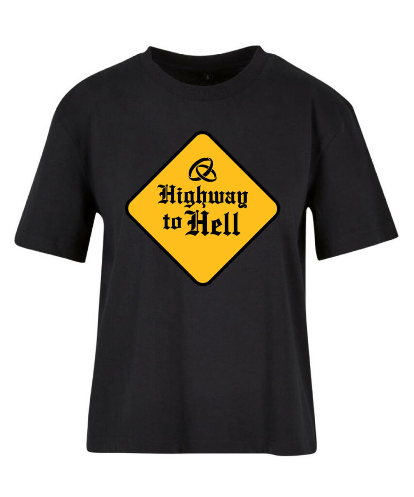 Highway_to_hell_junggesellenabschied - Ladies Everyday Tee BY211