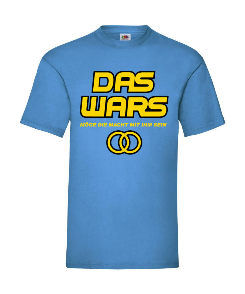 Das Wars Moege Die Macht Mit Ihm Sein Jga - Basic T-Shirt