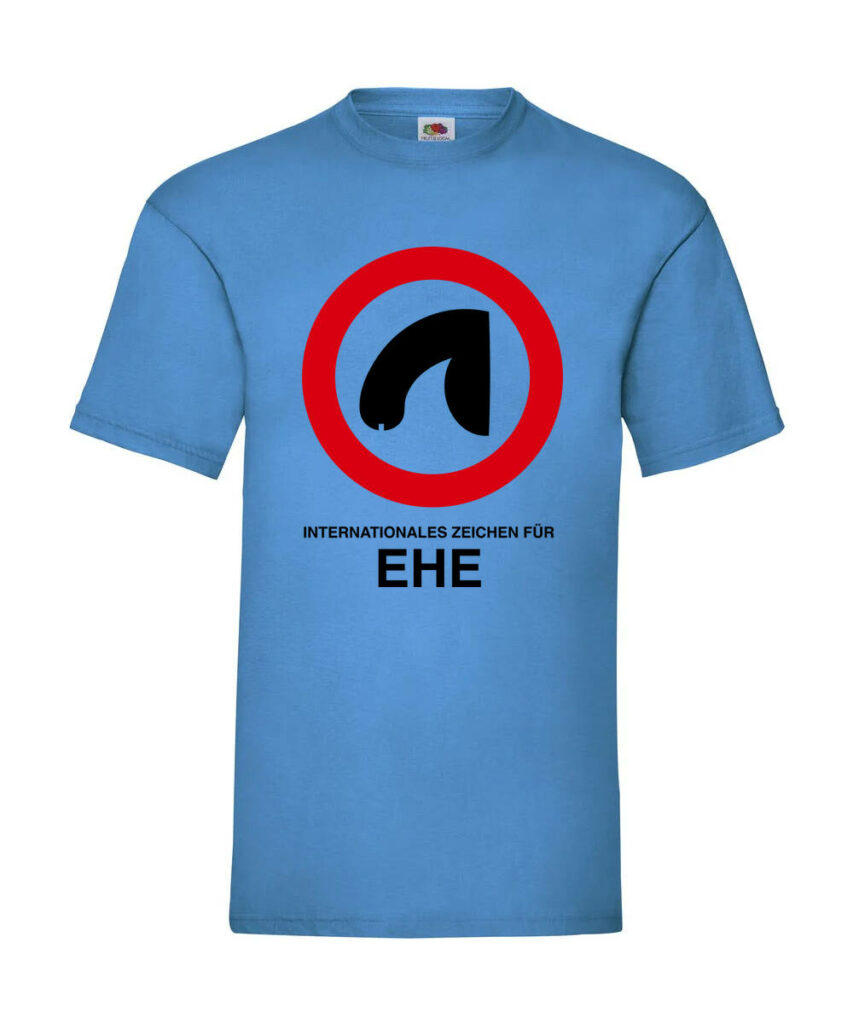 Internationales Zeichen Fuer Ehe - Basic T-Shirt