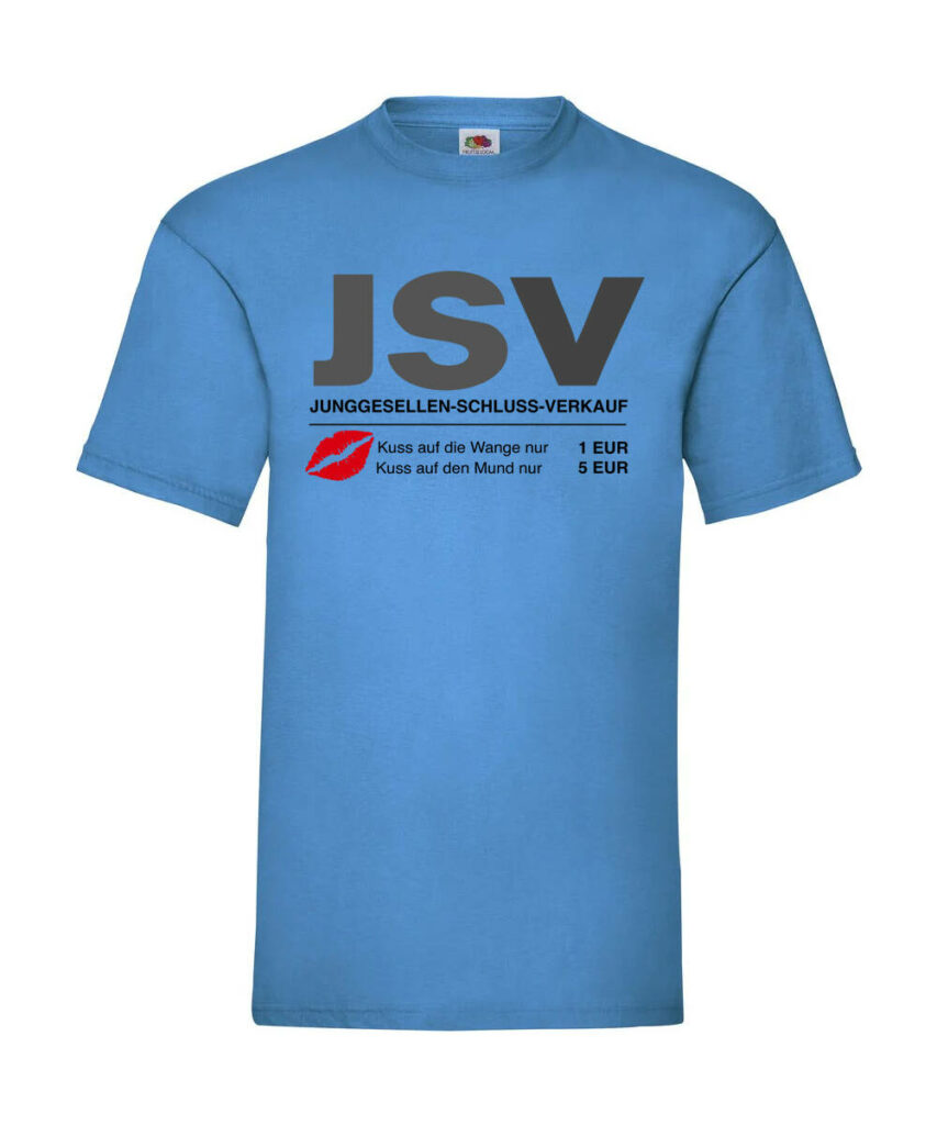 Jsv Junggesellen Schluss Verkauf - Basic T-Shirt