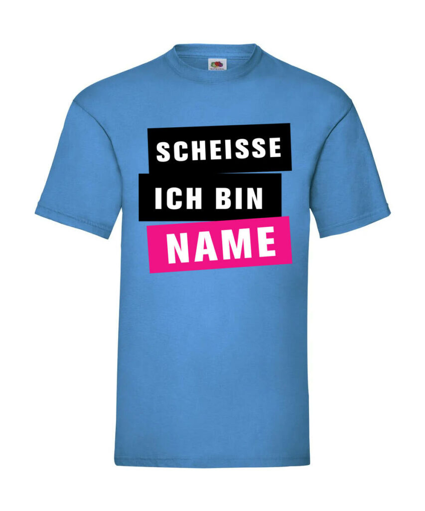 Scheisse Ich Bin Name Junggesellenabschied - Basic T-Shirt