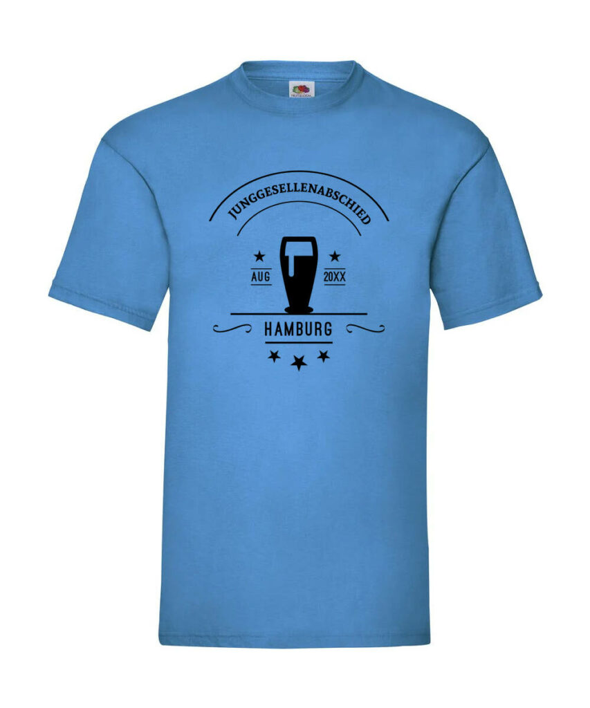 Wappen Bier Datum Stadt Jga - Basic T-Shirt