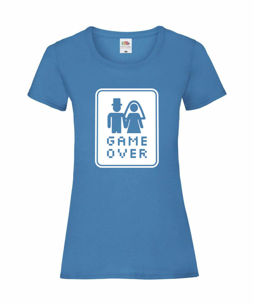 Game Over Pixel Junggesellenabschied - Ladies´ Valueweight T