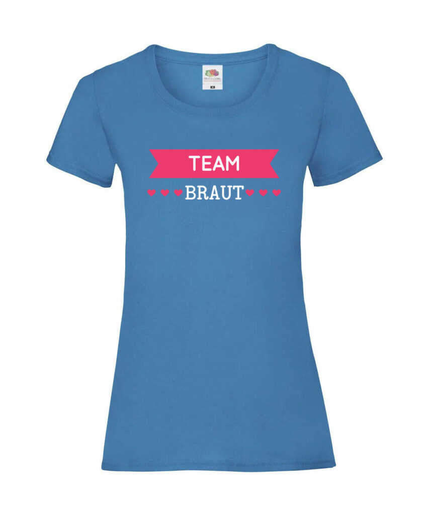 Team Braut Scherpe Junggesellinnenabschied - Ladies´ Valueweight T