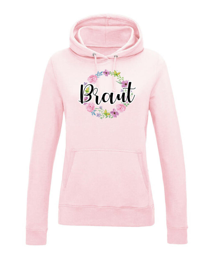 Braut Blumenkranz Junggesellinnenabschieds Jga Motiv - Women´s College Hoodie