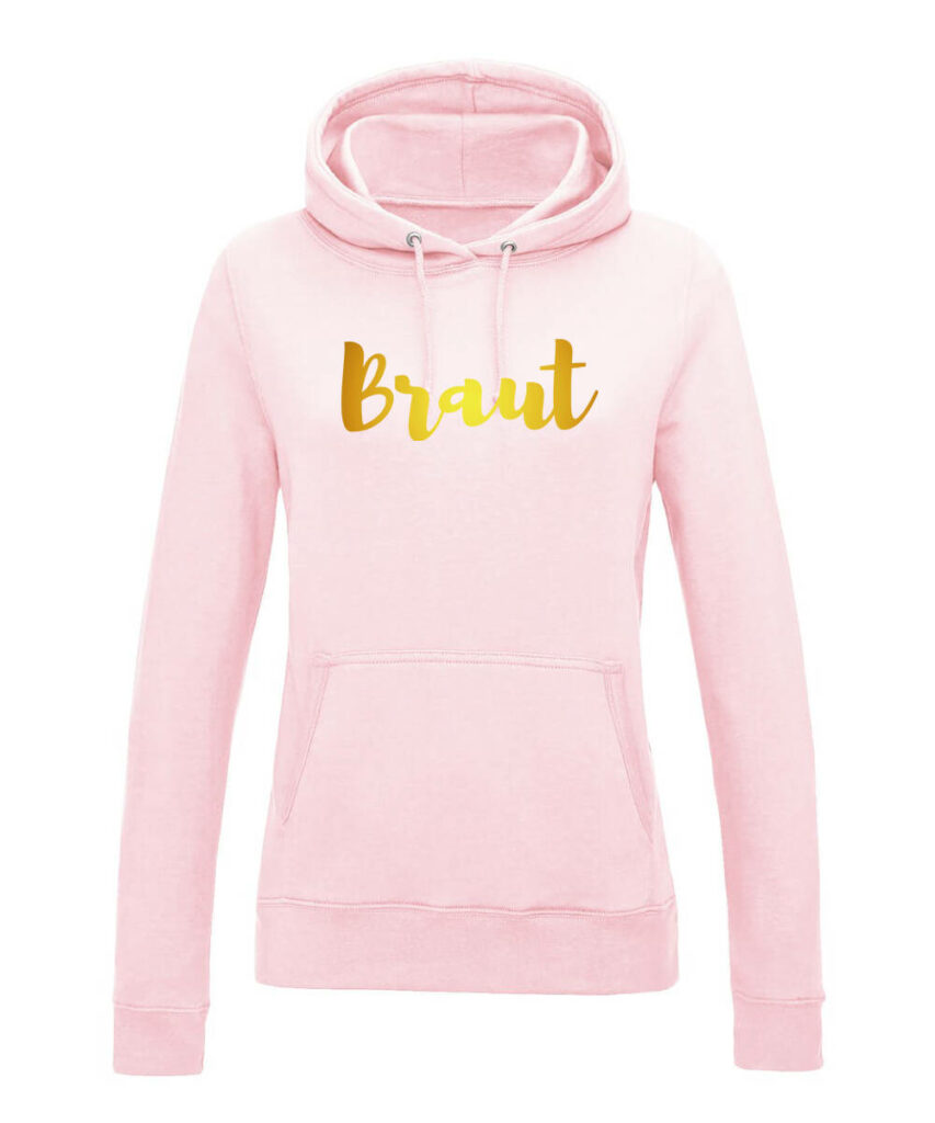 Braut Schreibschrift Junggesellinnenabschied Edition - Women´s College Hoodie