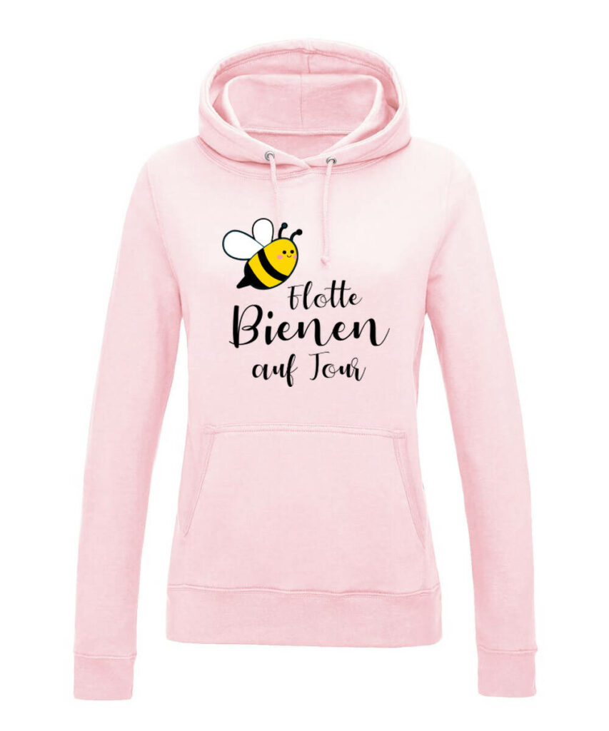 Flotte Bienen Auf Tour Junggesellinnenabschied Motiv - Women´s College Hoodie