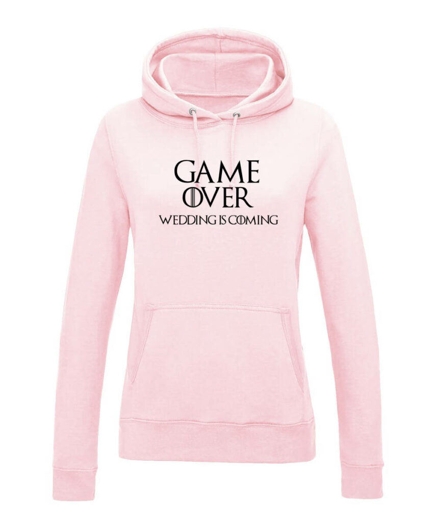 Game Over Wedding Is Coming Junggesellinnenabschied - Women´s College Hoodie