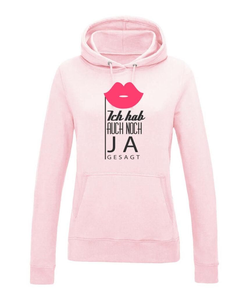 Ich Hab Auch Noch Ja Gesagt Jga - Women´s College Hoodie