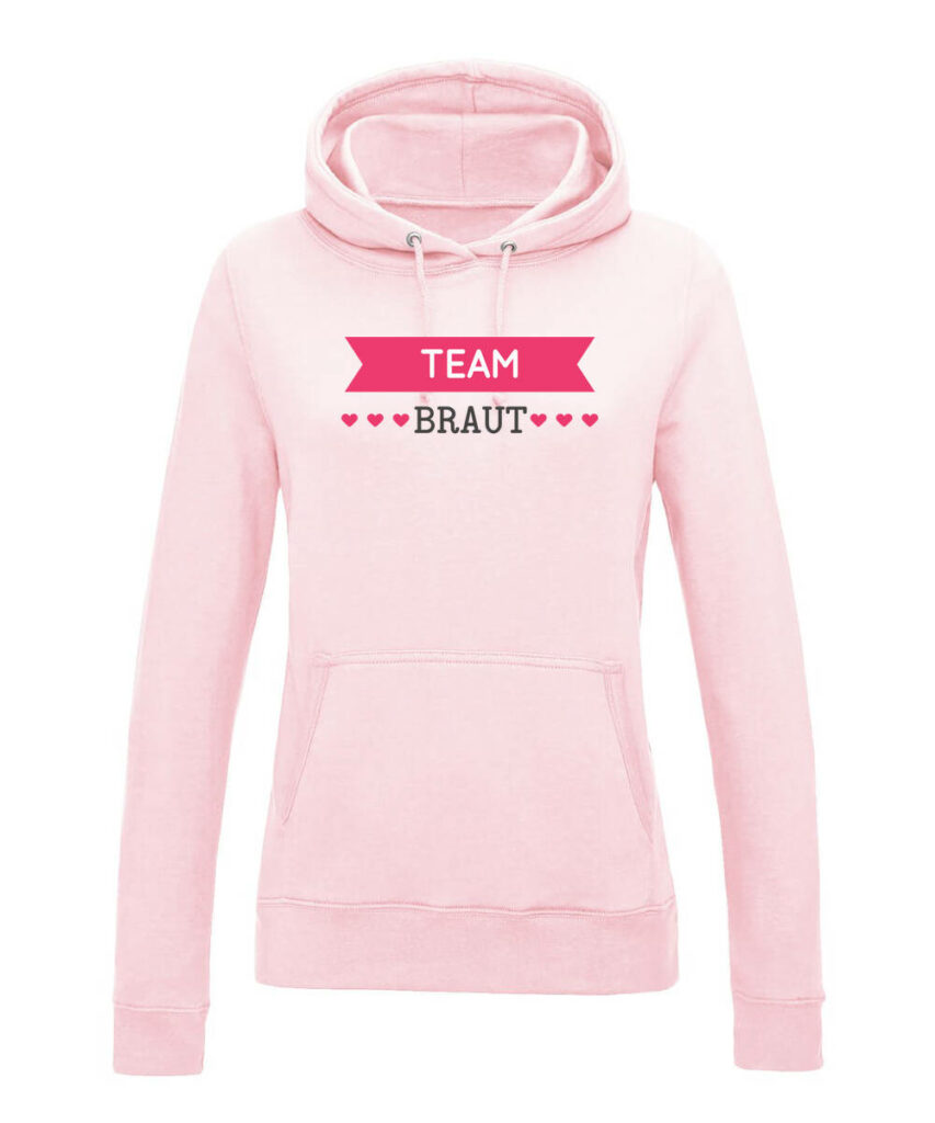 Team Braut Scherpe Junggesellinnenabschied - Women´s College Hoodie