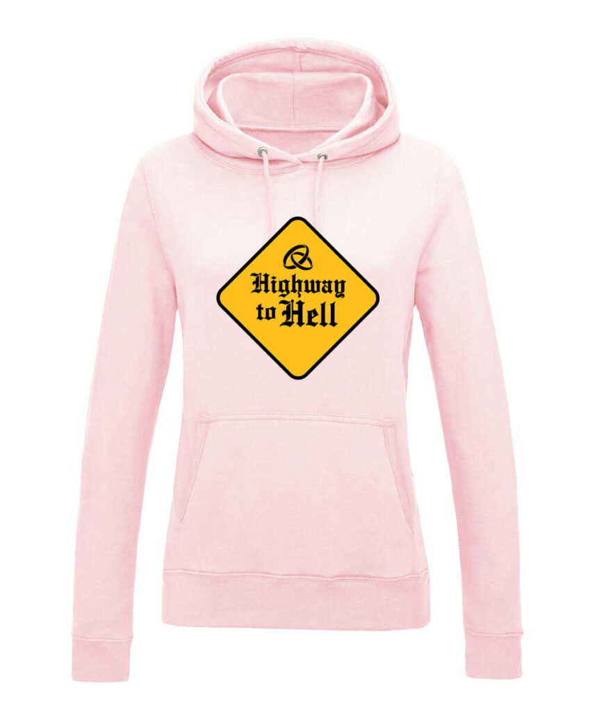 Highway_to_hell_junggesellenabschied - Women´s College Hoodie