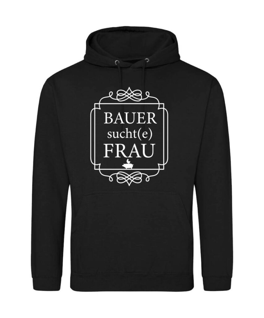 Bauer Sucht E Frau Junggesellenabschied - Unisex College Hoodie