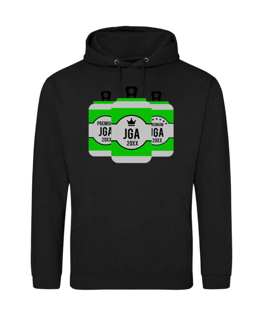 Bierdosen Junggesellenabschied Motiv - Unisex College Hoodie