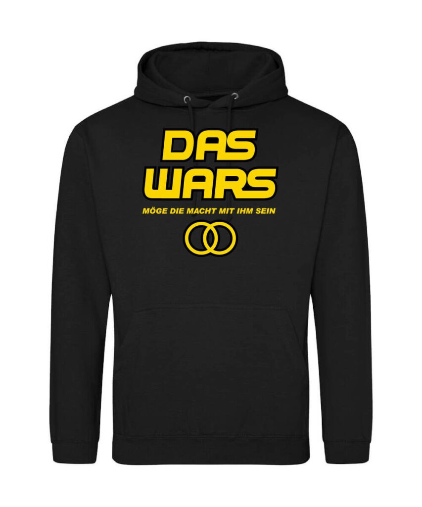 Das Wars Moege Die Macht Mit Ihm Sein Jga - Unisex College Hoodie