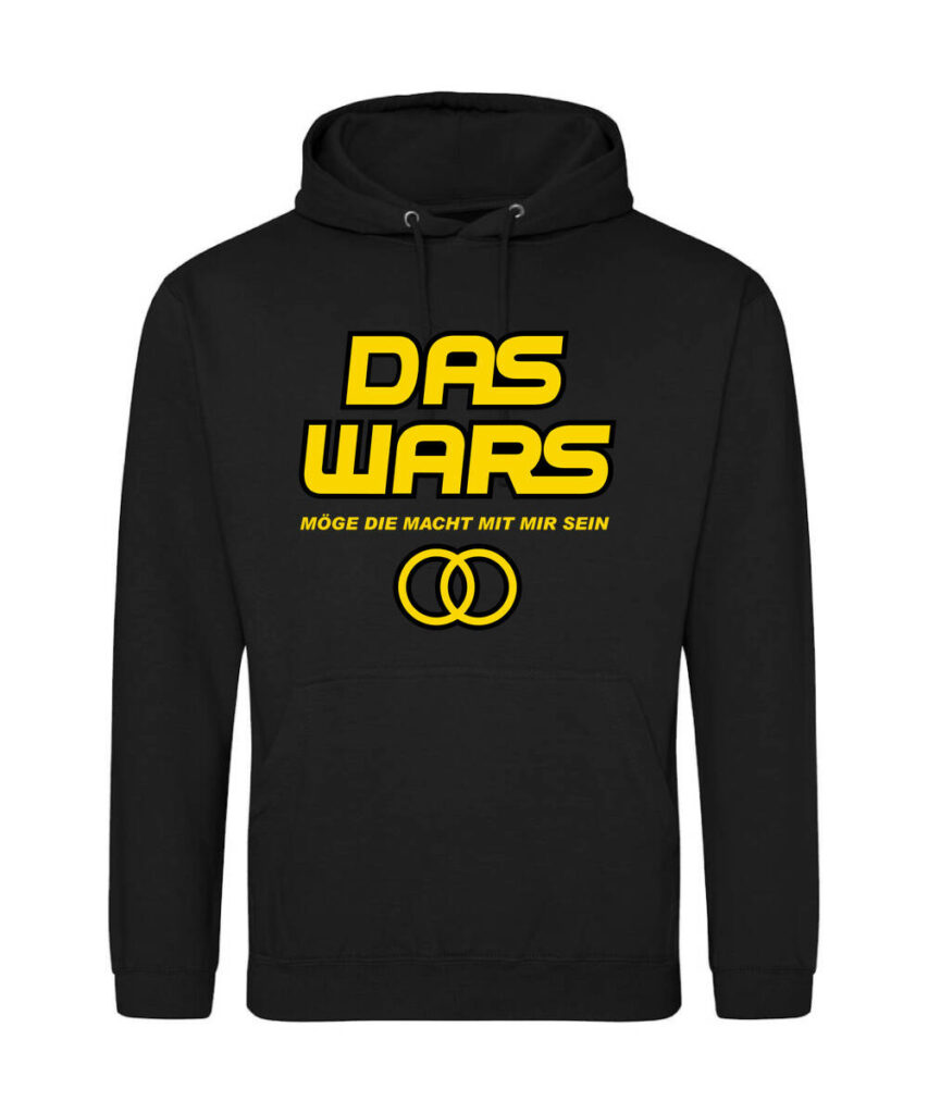 Das Wars Moege Die Macht Mit Mir Sein Jga - Unisex College Hoodie