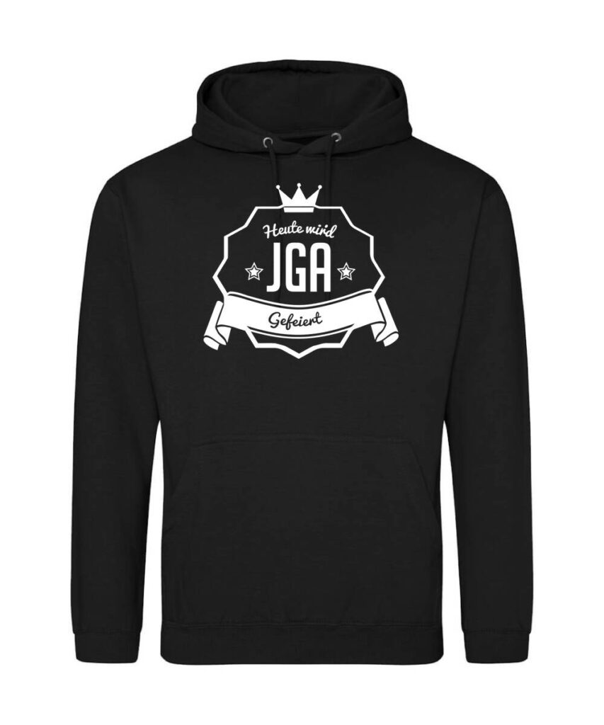 Heute Wird Jga Gefeiert - Unisex College Hoodie