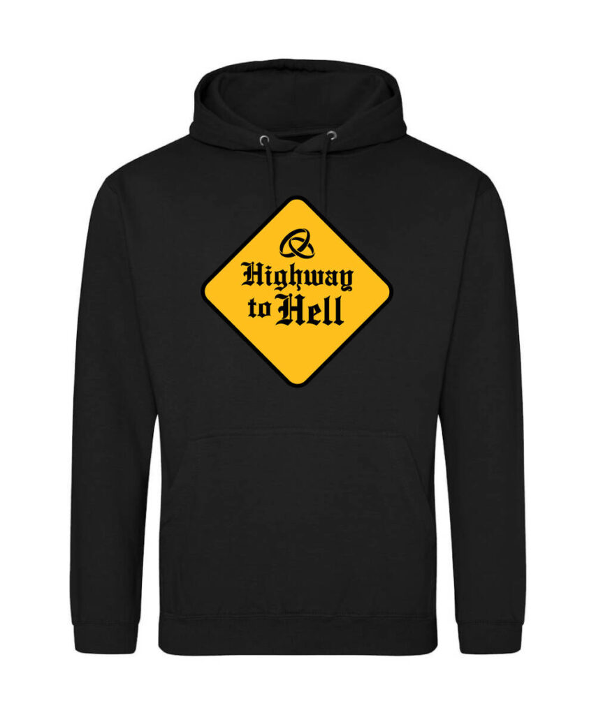 Highway To Hell Ehe - Unisex College Hoodie