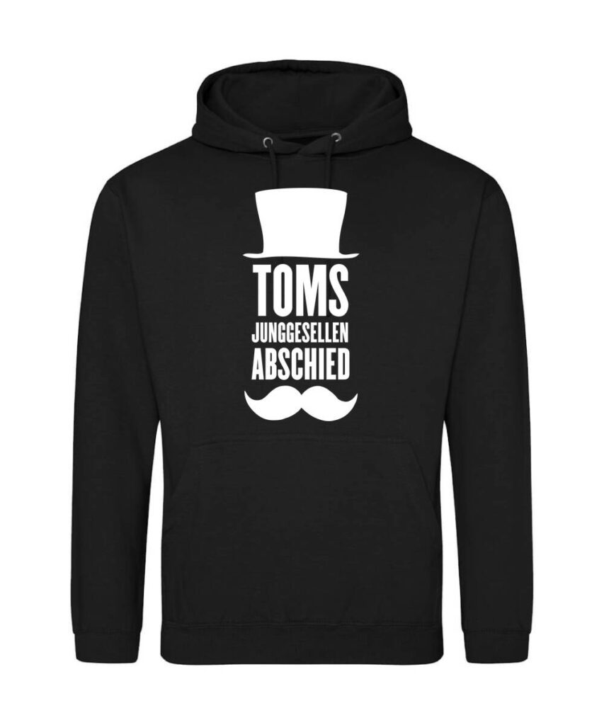 Hipster Bart Junggesellenabschied - Unisex College Hoodie