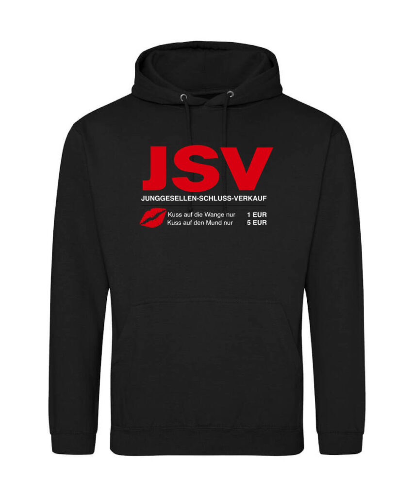 Jsv Junggesellen Schluss Verkauf - Unisex College Hoodie