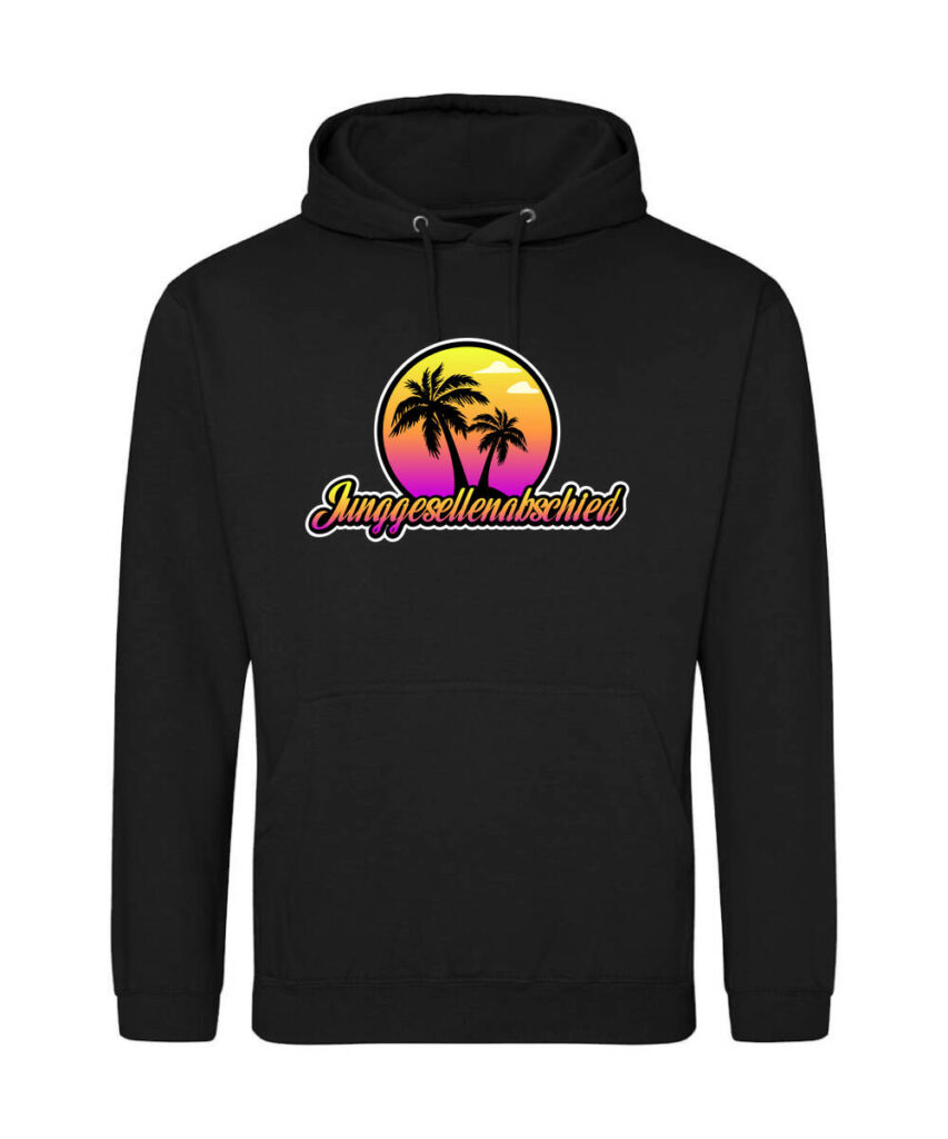 Junggesellenabschied Unter Palmen - Unisex College Hoodie