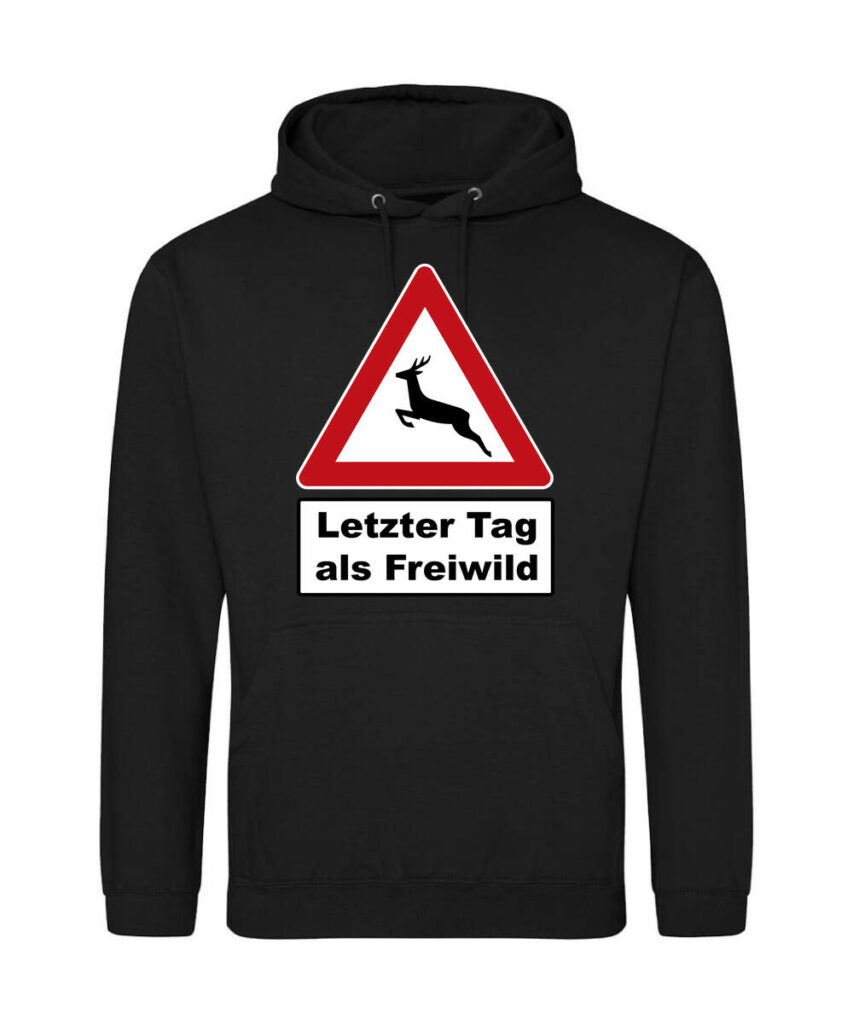 Letzter Tag Als Freiwild Jga - Unisex College Hoodie