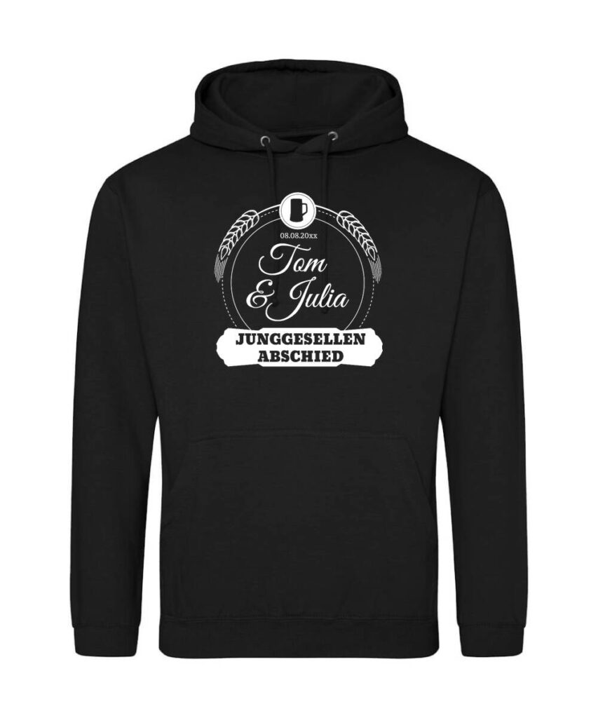 Wappen Bier Junggesellenabschied - Unisex College Hoodie