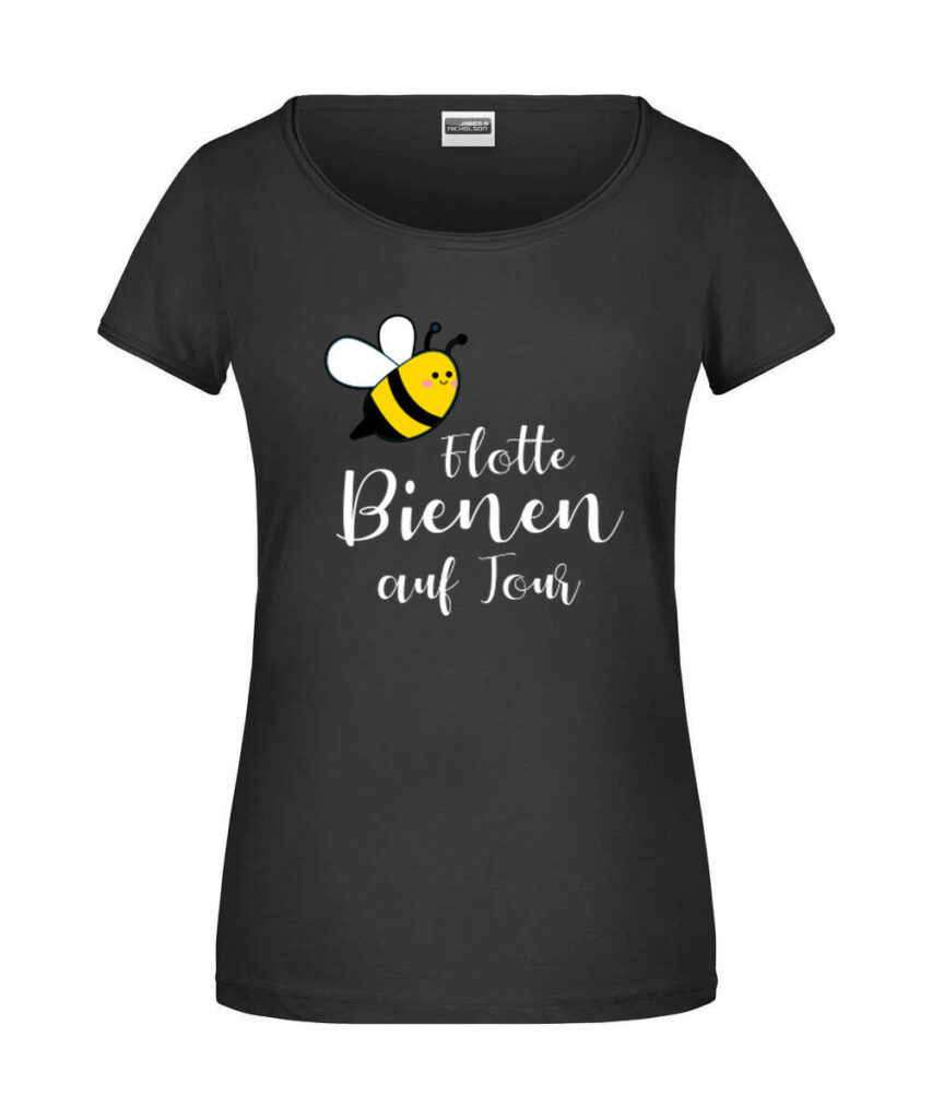 Flotte Bienen Auf Tour Junggesellinnenabschied Motiv - Ladies´-T JN8001