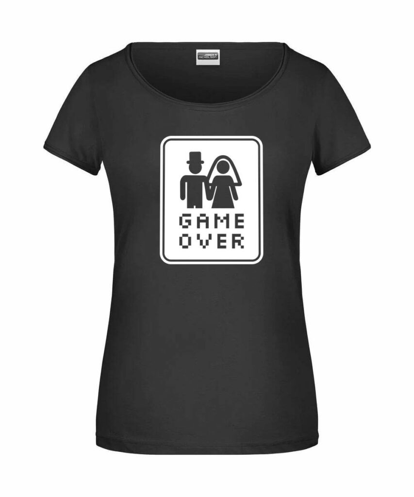 Game Over Pixel Junggesellinnenabschied - Ladies´-T JN8001