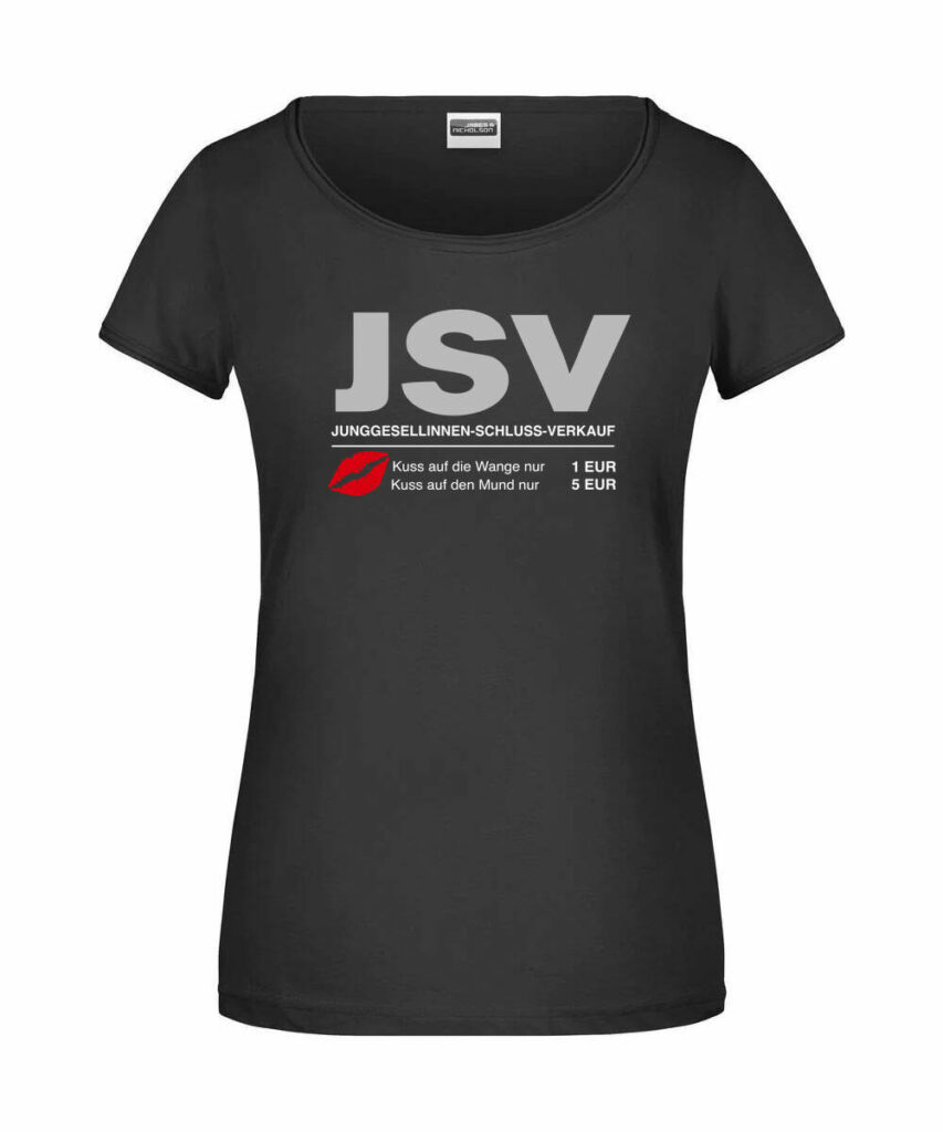 Jsv Junggesellinnen Schlussverkauf - Ladies´-T JN8001