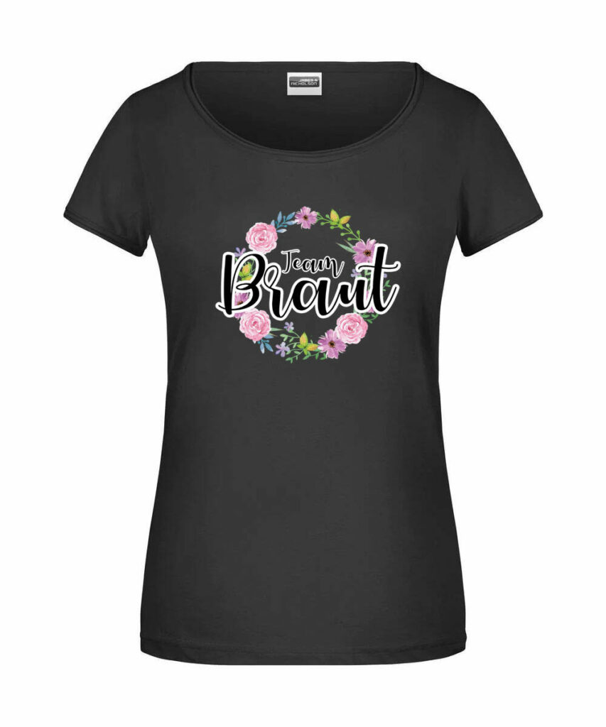 Team Braut Blumenkranz - Ladies´-T JN8001