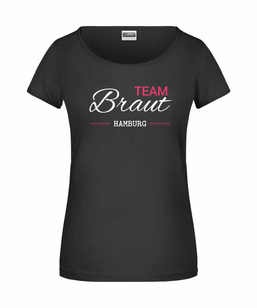 Team Braut Stadt Individuell Jga - Ladies´-T JN8001