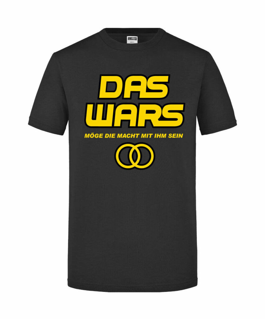 Das Wars Moege Die Macht Mit Ihm Sein Jga - Slim Fit T-Shirt