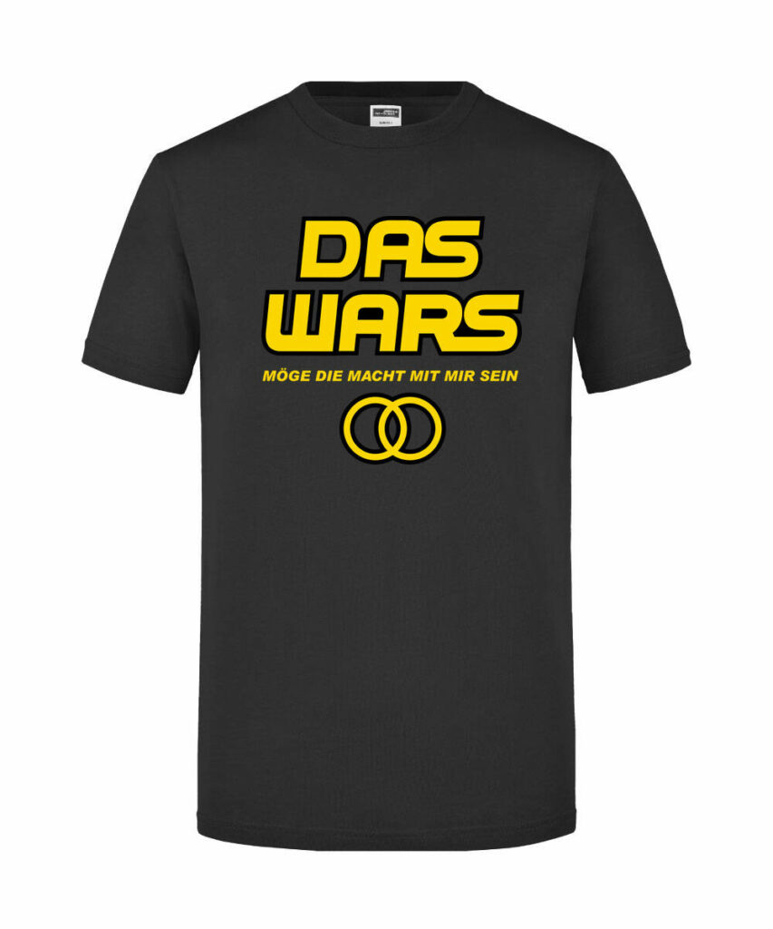 Das Wars Moege Die Macht Mit Mir Sein Jga - Slim Fit T-Shirt