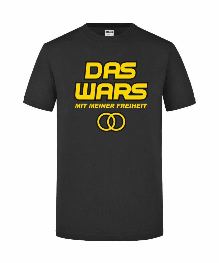 Das Wars Mit Meiner Freiheit Jga - Slim Fit T-Shirt