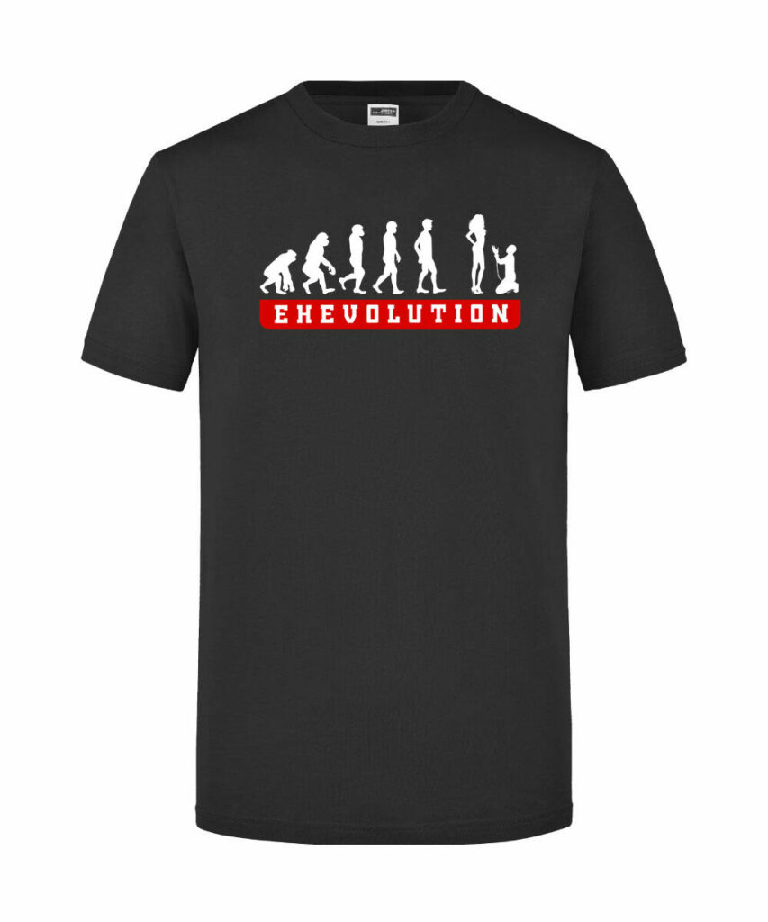 Ehevolution Junggeselle - Slim Fit T-Shirt