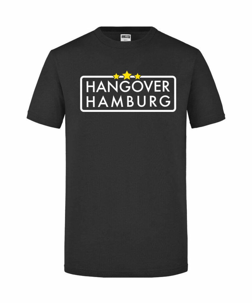 Hangover Stadt Junggesellenabschied - Slim Fit T-Shirt