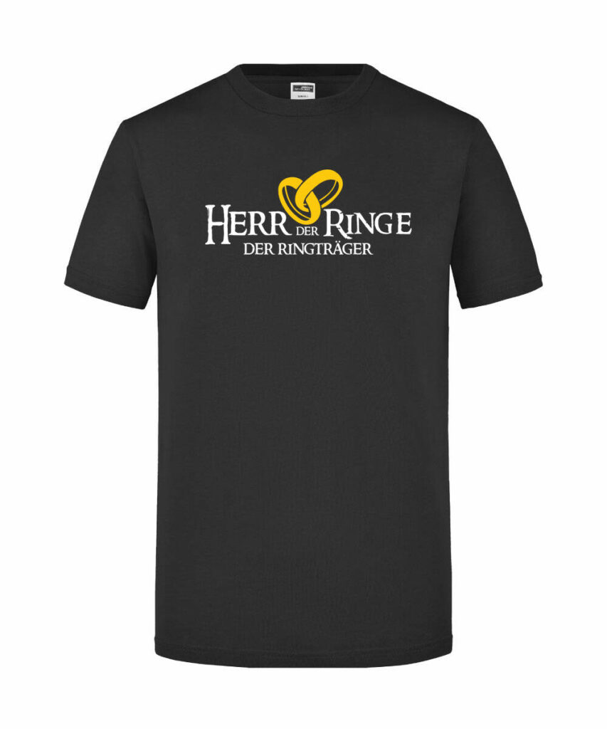 Herr Der Ringe Der Ringtraeger Jga - Slim Fit T-Shirt