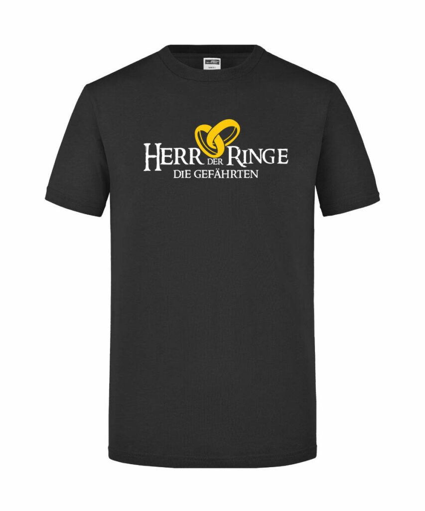 Herr Der Ringe Die Gefaehrten Jga - Slim Fit T-Shirt