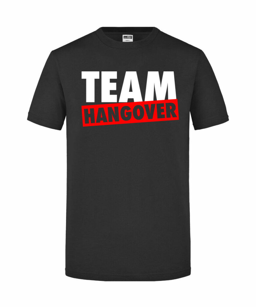 Team Hangover Junggesellenabschied - Slim Fit T-Shirt