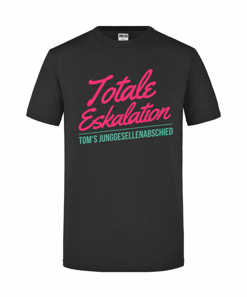 Totale Eskalation Junggesellenabschied - Slim Fit T-Shirt