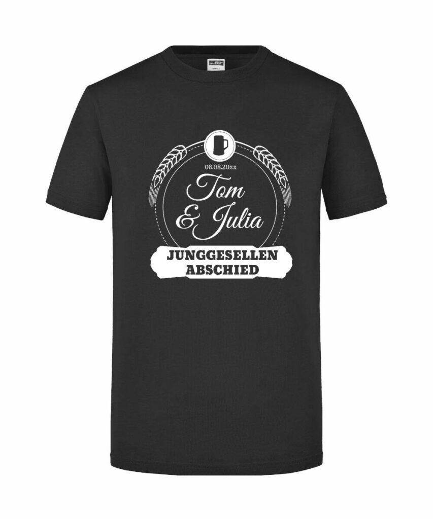 Wappen Bier Junggesellenabschied - Slim Fit T-Shirt